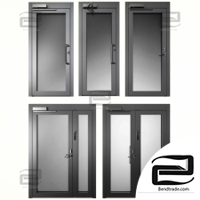 Metal fire doors 04 Metal fire doors