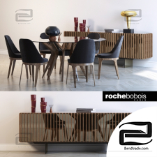 Table and chair Roche bobois