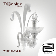 Donolux W110188/1white wall lamp
