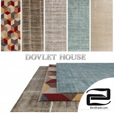 DOVLET HOUSE carpets 5 pieces (part 424)