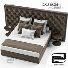 Beds Bed Porada Enya With Capitone