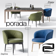 Table and chair Porada 5