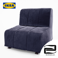 Chair-bed liksele Levos Ikea