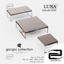 Coffee table set Set of coffee tables Giorgio collectio Luna