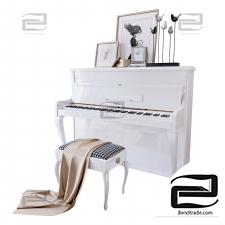 Weinbach white piano