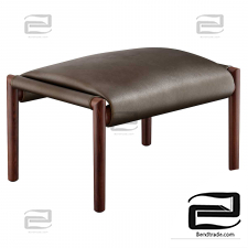 Poltrona Frau Leather Footrest