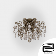 Bogate's 271/5 Strotskis crystal ceiling chandelier