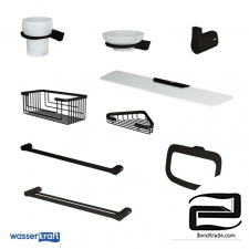 Accessories for the bathroom Elbe_черное ORB-coating