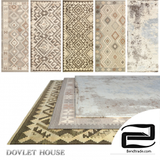 DOVLET HOUSE carpets 5 pieces (part 511)