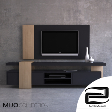 Chest of drawers + TV panel, Grupo mobilfresno - Mijo collection