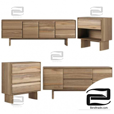 Anton Solid wood console