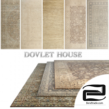 DOVLET HOUSE carpets 5 pieces (part 310)