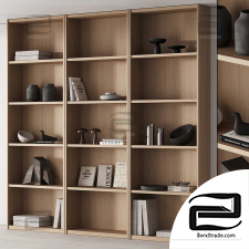 Shelving with decor 02