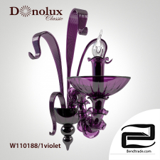 Donolux W110188/1violet wall lamp