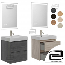 Aquanet Nova Lite Bathroom Furniture