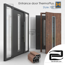 Door entrance door ThermoPlus