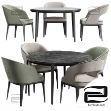 Pace Loom modern table and chairs