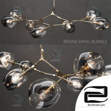 Hanging lamp Branching bubble Hanging lamp