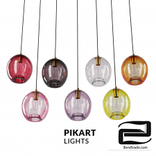 Colorglass suspension. Art. 2059 from Pikartlights