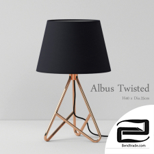 Albus Twisted Table Lamp