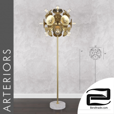 Arteriors keegan floor lamp