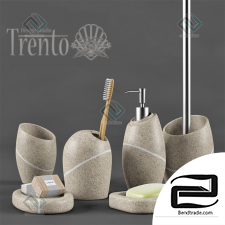 Trento Sea Stone Bathroom Accessories