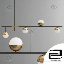 Hanging lamp Linear Pendant lamp