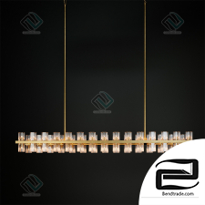 ARCACHON LINEAR CHANDELIER RH pendant lamp