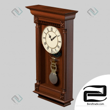 Clock with a pendulum