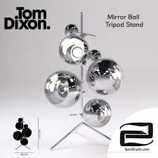 Mirror Ball Tripod Stand