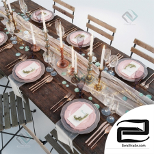 tableware Festival table setting