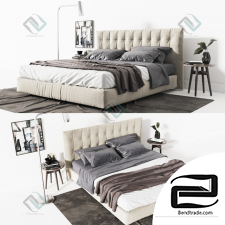 Bed Poliform Arca