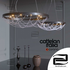 Hanging lamp CRISTAL Cattelan Italia