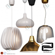 Hanging lamp Four Pendant Light