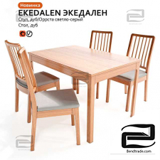IKEA EKEDALEN table and chair
