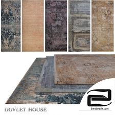 DOVLET HOUSE carpets 5 pieces (part 462)