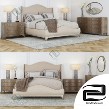 Bed Caracole Avondale by Schnadig