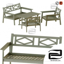 Ikea Bondholmen table and chair
