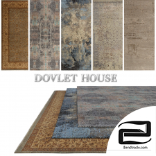 DOVLET HOUSE carpets 5 pieces (part 384)