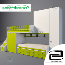 Children's bed Moretti Compact