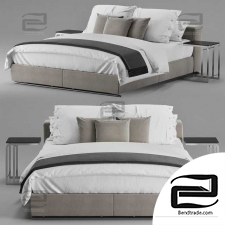 Flexform Groundpiece slim Beds