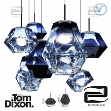 Pendant Lamp Cut Smoke Tom Dixon