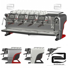 La Cimbali M200 coffee machine