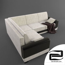 corner sofa 3D Model id 14976