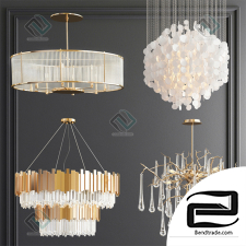 Hanging Lamp Four Exclusive Chandelier 302