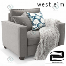 Arm Chair West elm 02