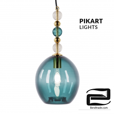 Colorglass Balls suspension art. 5434 from Pilartligths