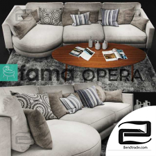 Sofas Fama Opera White
