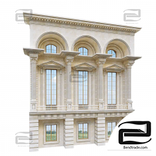 Classical facade element