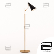 Floor lamp ARN 1010HAB-BLK AERIN Modern Clemente